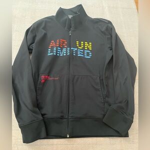 [M]Nike Air Max Limited Edition Full Zip Sweatshirt Track Jacket Black Rare